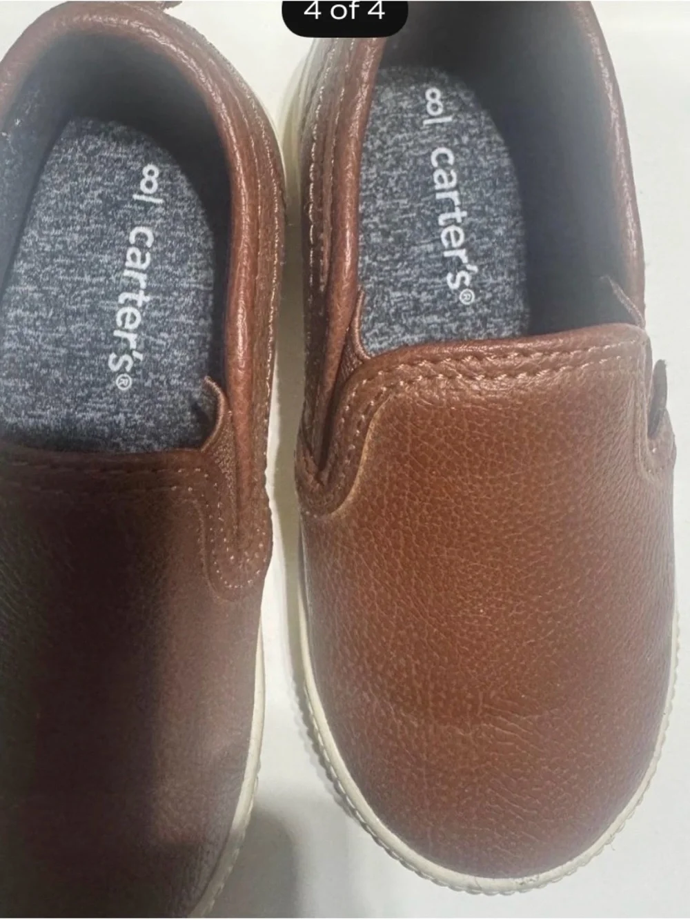 Carter's Brown Slip-On Kids Dress Shoes